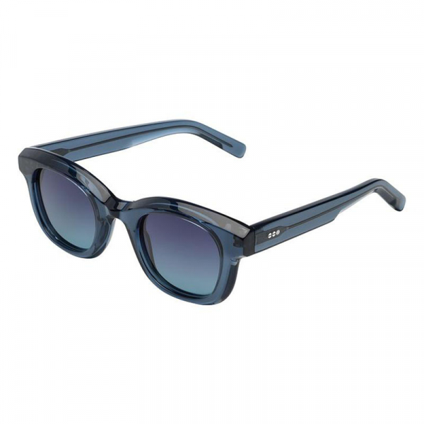 Komono Sunglasses Owen Jale, blue Frame, Lens Blue gradient, side, side view